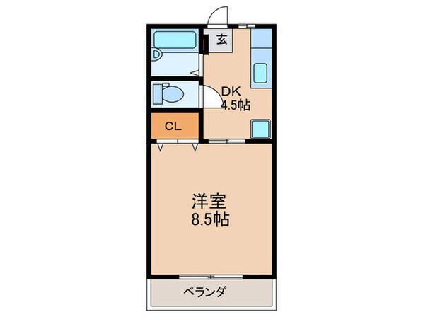 ＹＯＳＡＳＯＵの物件間取画像